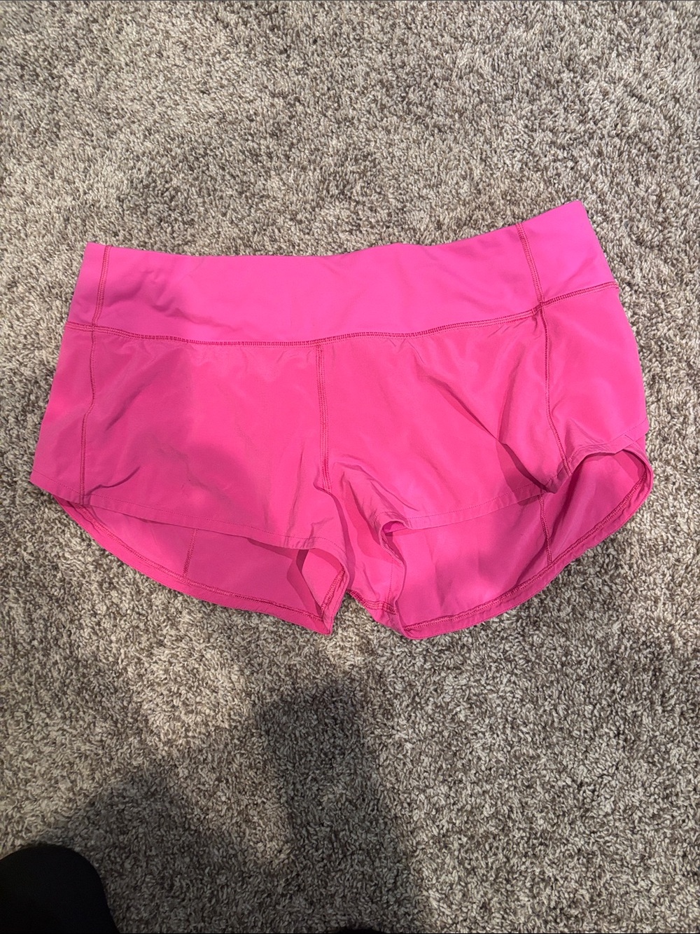 lululemon athletica Bright Pink Running Shorts